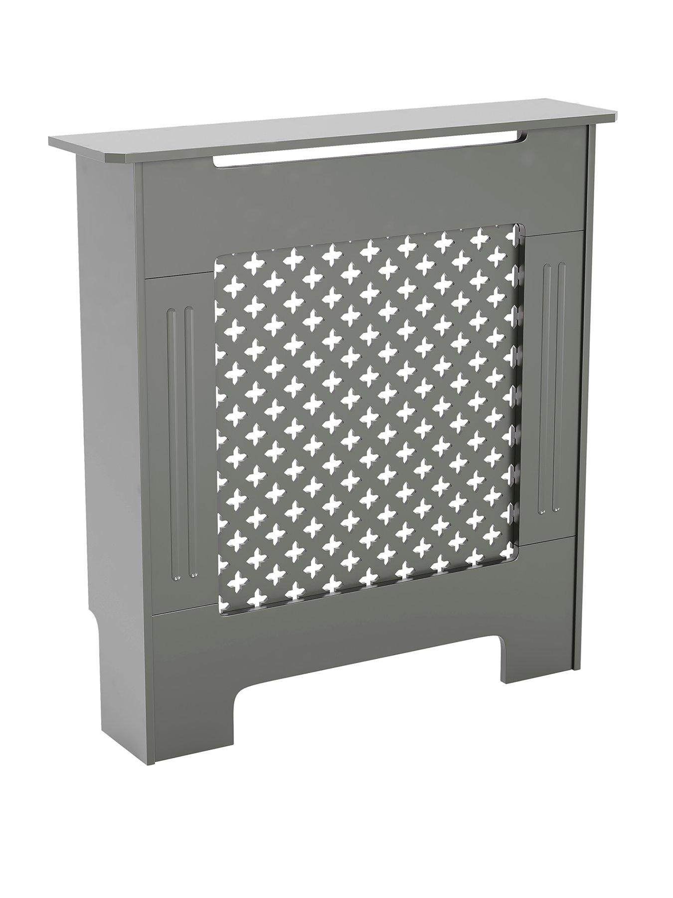 Image 2 of 7 of Vida Designs Oxford Small Radiator Cover - Olive Grey