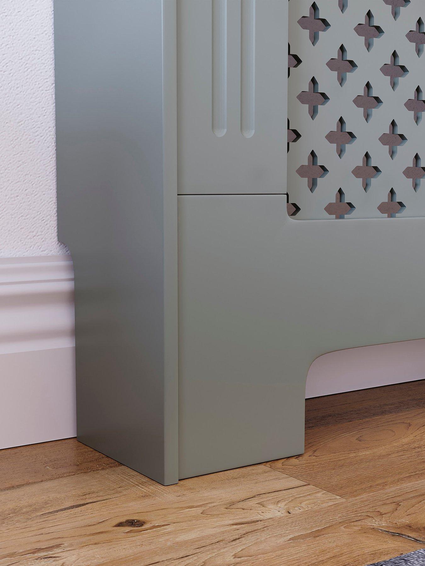 Image 5 of 7 of Vida Designs Oxford Small Radiator Cover - Olive Grey
