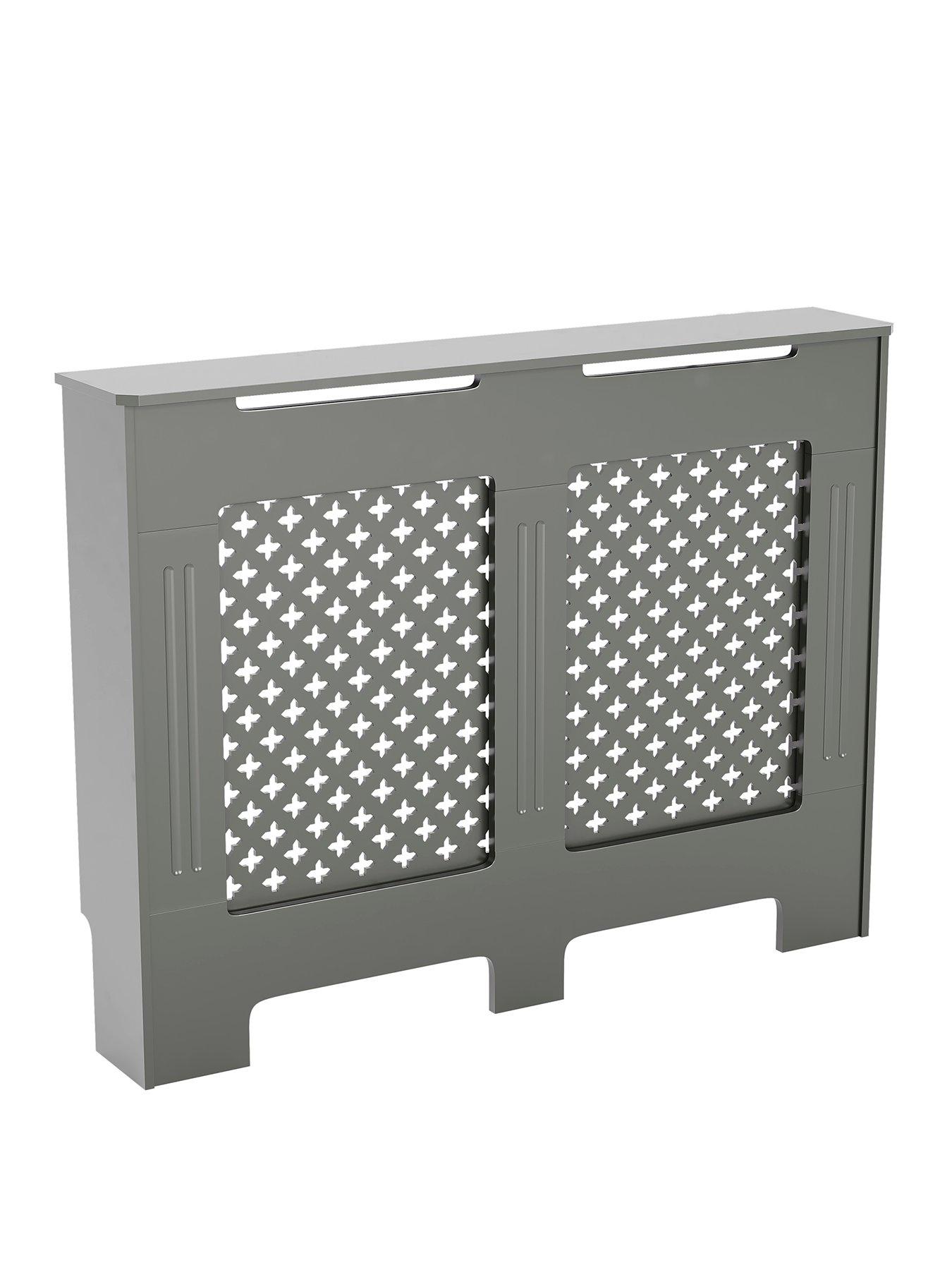 Image 2 of 7 of Vida Designs Oxford Medium Radiator Cover - Olive Grey