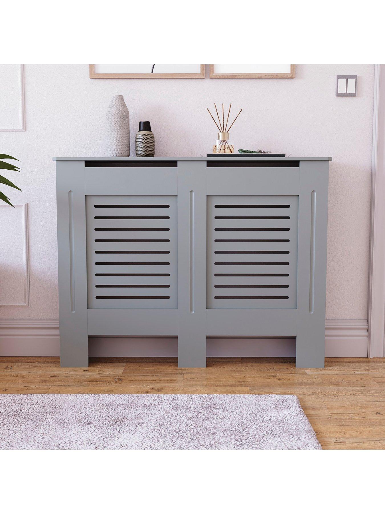 Image 3 of 6 of Vida Designs Milton Medium Radiator Cover - Olive&nbsp;Grey