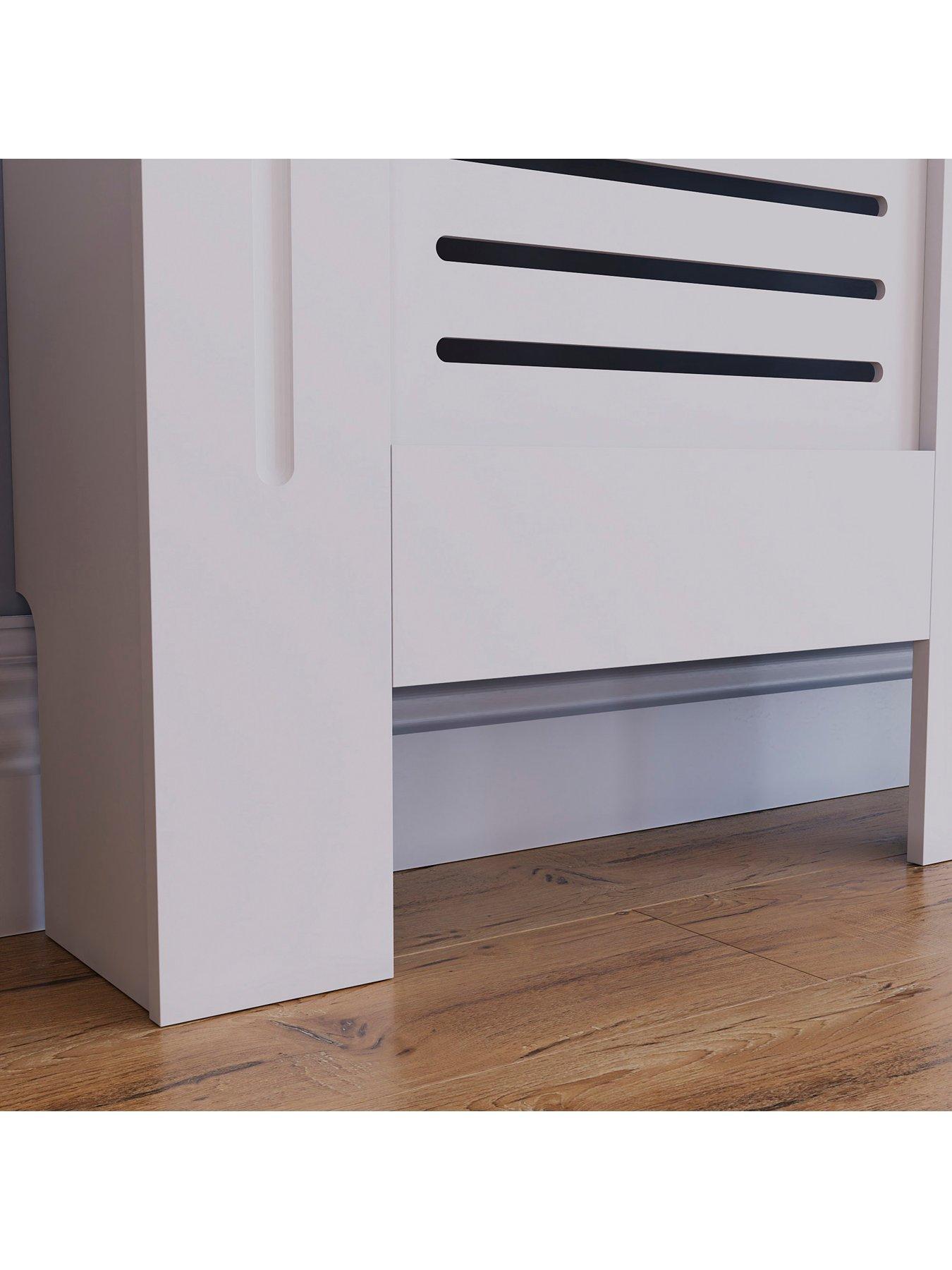 Image 5 of 6 of Vida Designs Milton Medium Radiator Cover - White