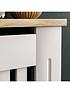  image of vida-designs-arlington-small-radiator-cover-white