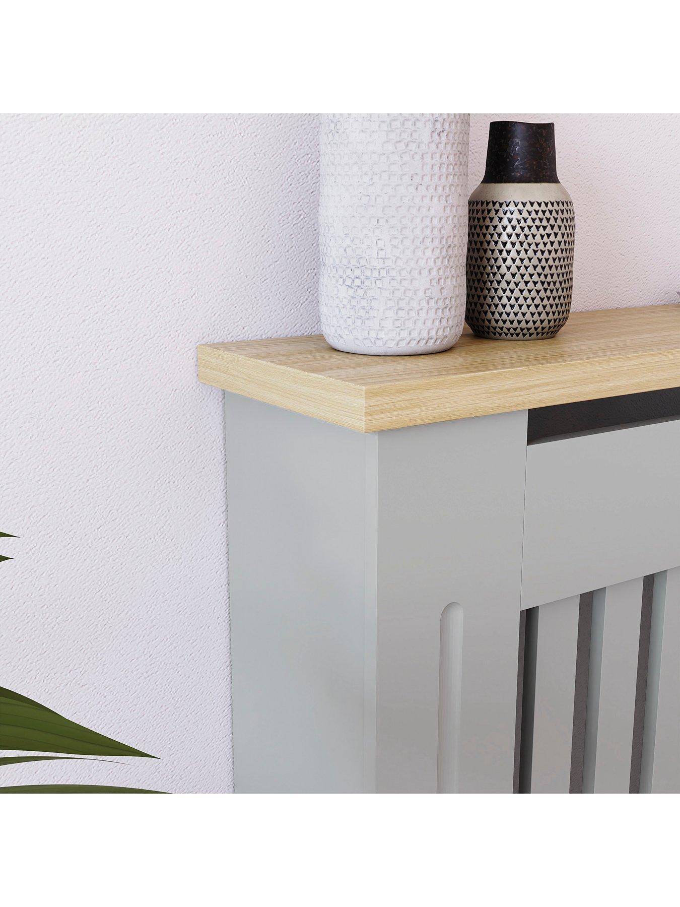 Image 4 of 6 of Vida Designs Arlington Small Radiator Cover - Oliver Grey