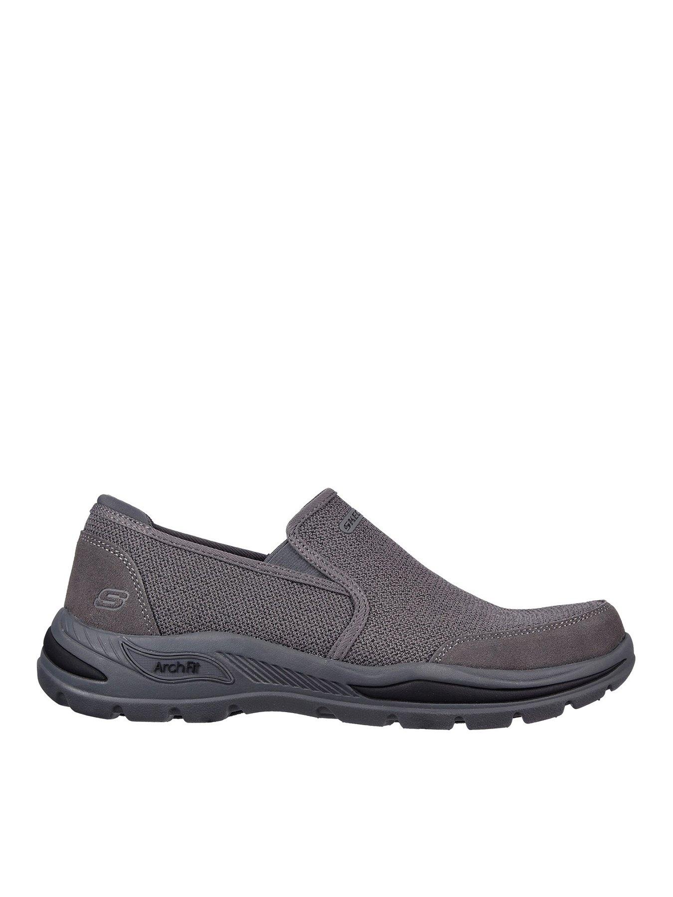 Skechers 204509 - Arch Fit Motley Trainer - Charcoal | littlewoods.com