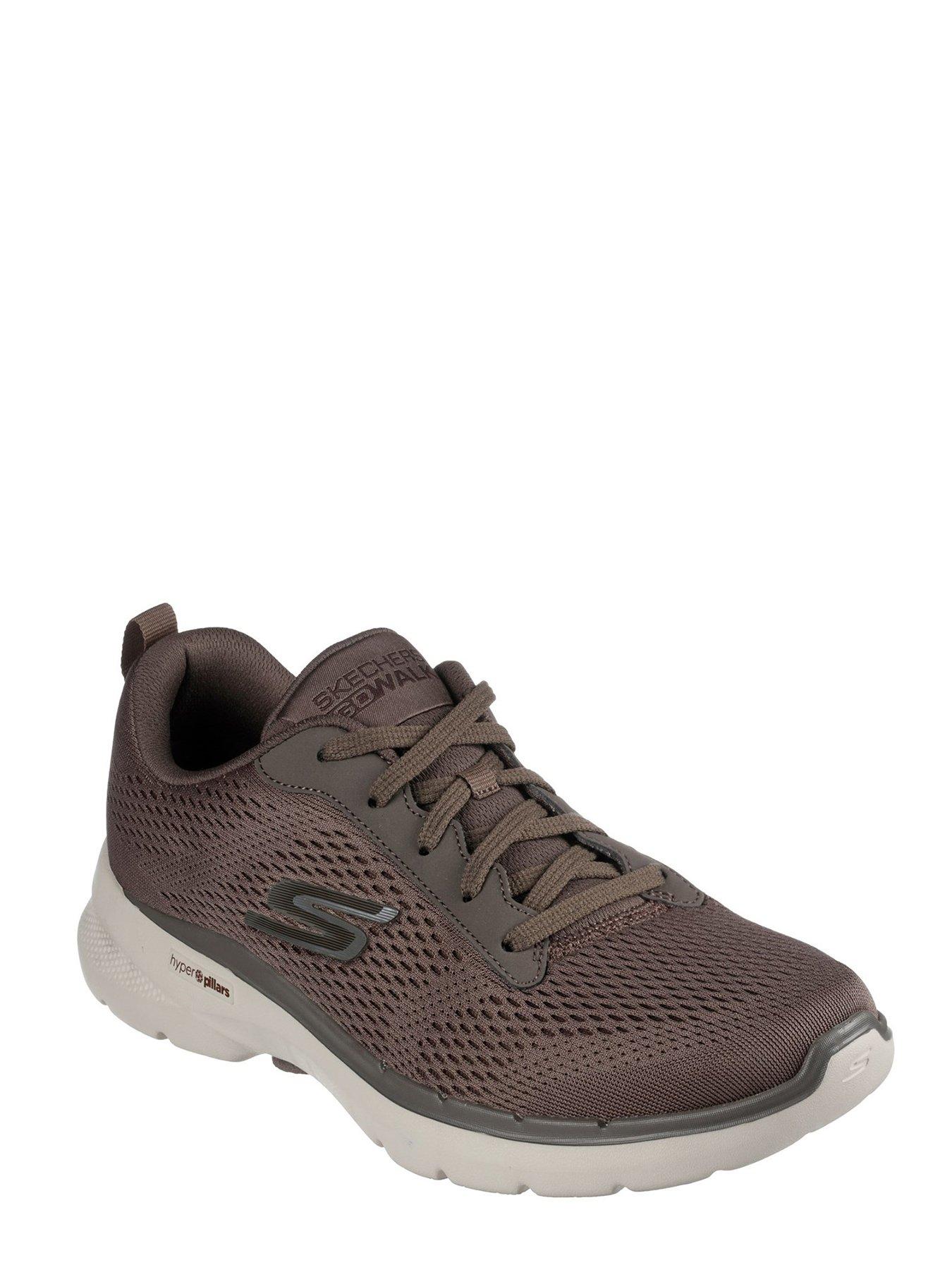 Skechers Go Walk 6 Trainer - Taupe | littlewoods.com