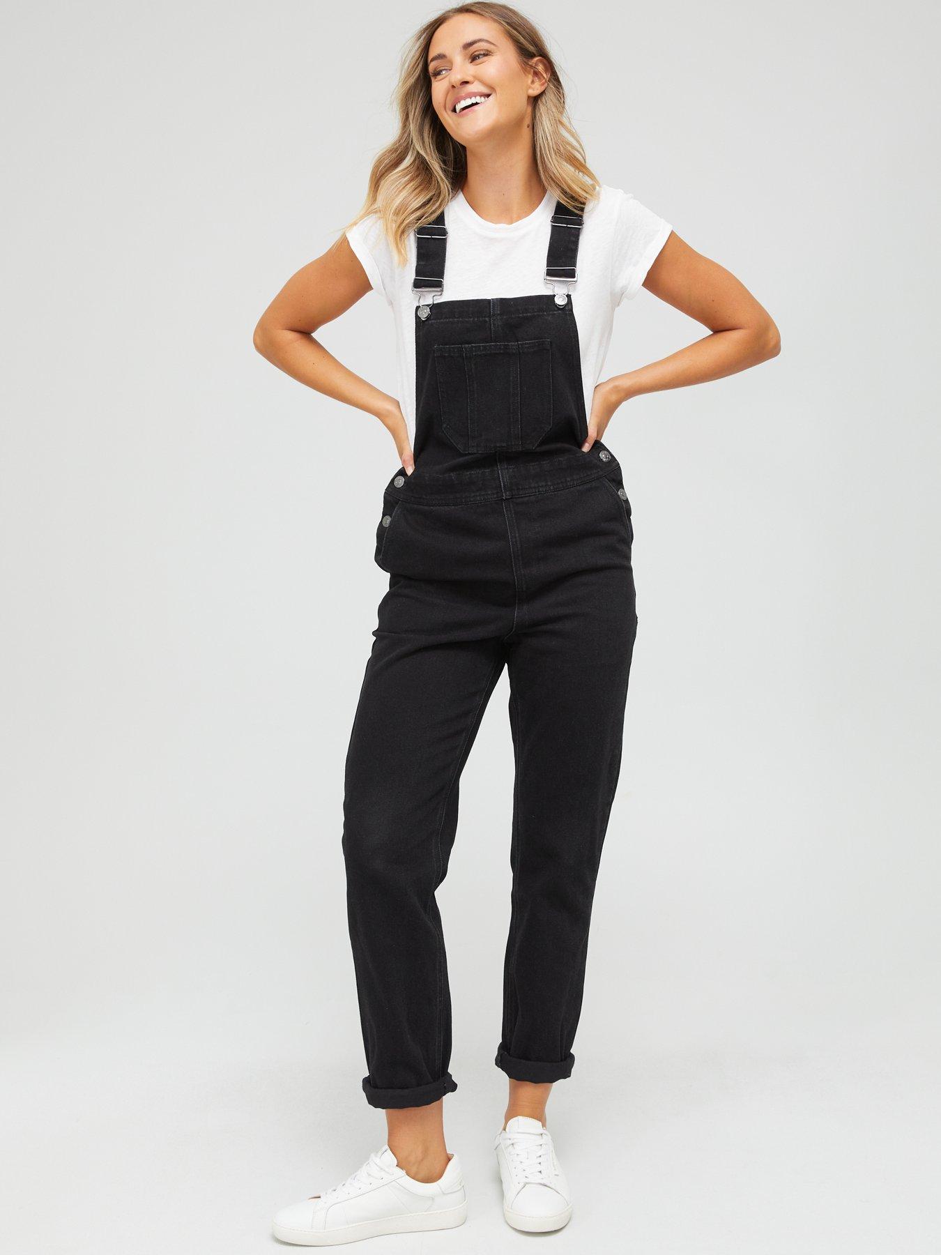 WOMEN FASHION Baby Jumpsuits & Dungarees Jean Dungaree discount 88% White S Pull&Bear dungaree 