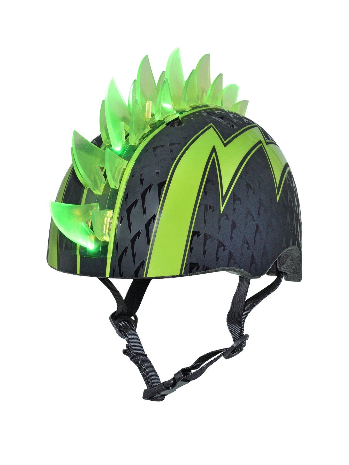 undefined Raskullz Digital Camo Mohawk Child's Helmet (LED LIGHTS) - Age 5+