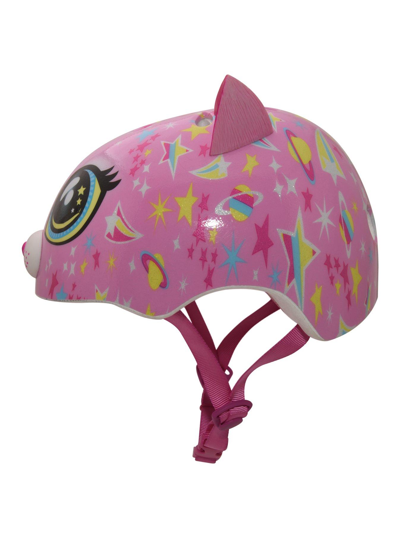 Image 2 of 6 of C-Preme Raskullz Toddler Safety Helmet - Astro Cat Pink