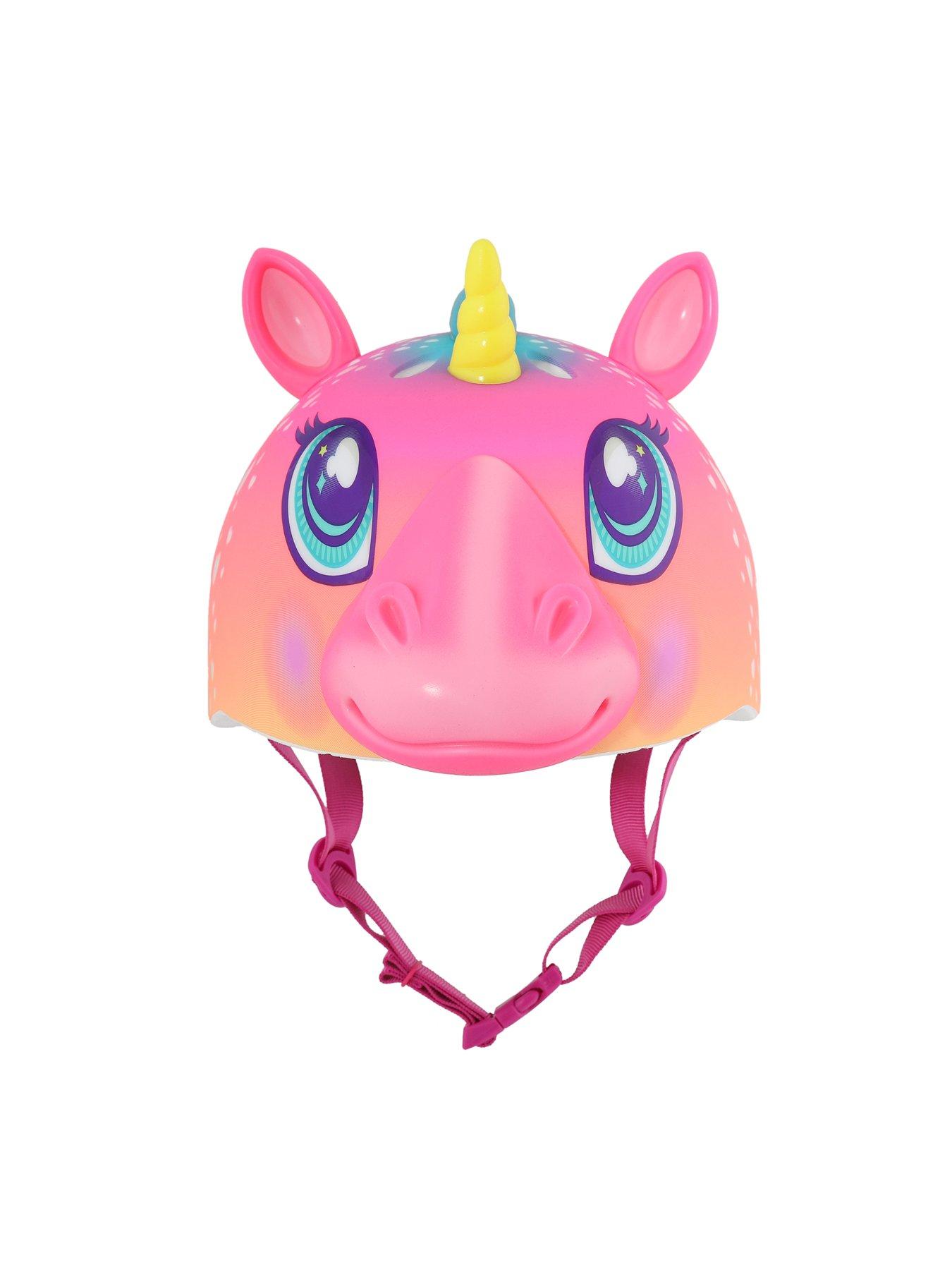 Image 4 of 6 of C-Preme Raskullz Safety&nbsp;Helmet&nbsp;- Super Rainbow Unicorn Pink