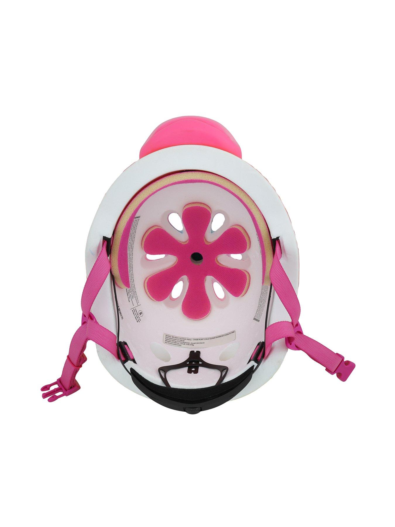 Image 5 of 6 of C-Preme Raskullz Safety&nbsp;Helmet&nbsp;- Super Rainbow Unicorn Pink