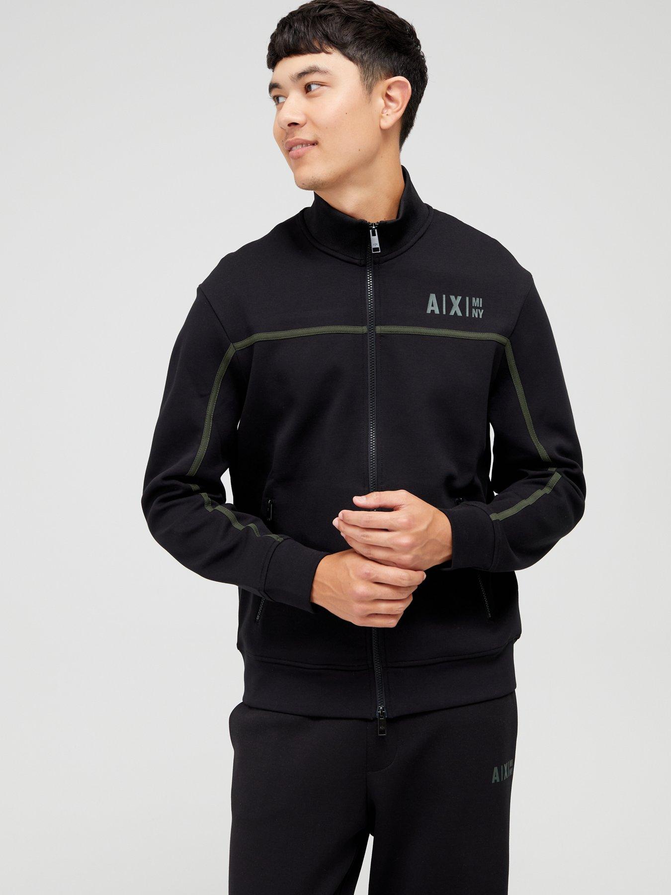 Armani exchange track top best sale