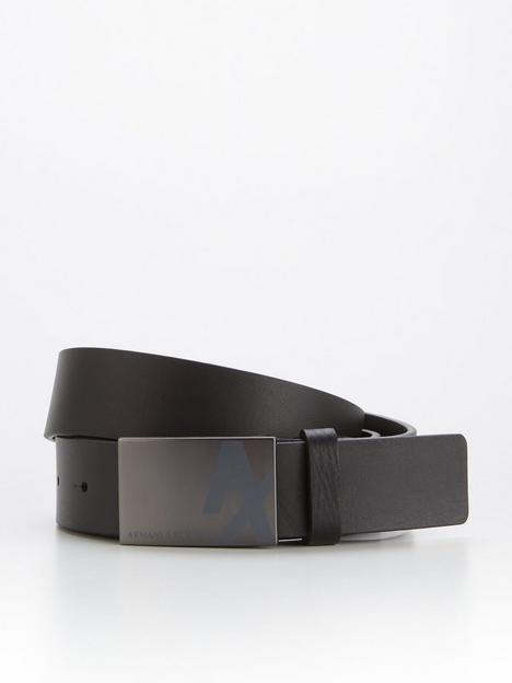 armani-exchange-leather-ax-smooth-plaque-belt-black