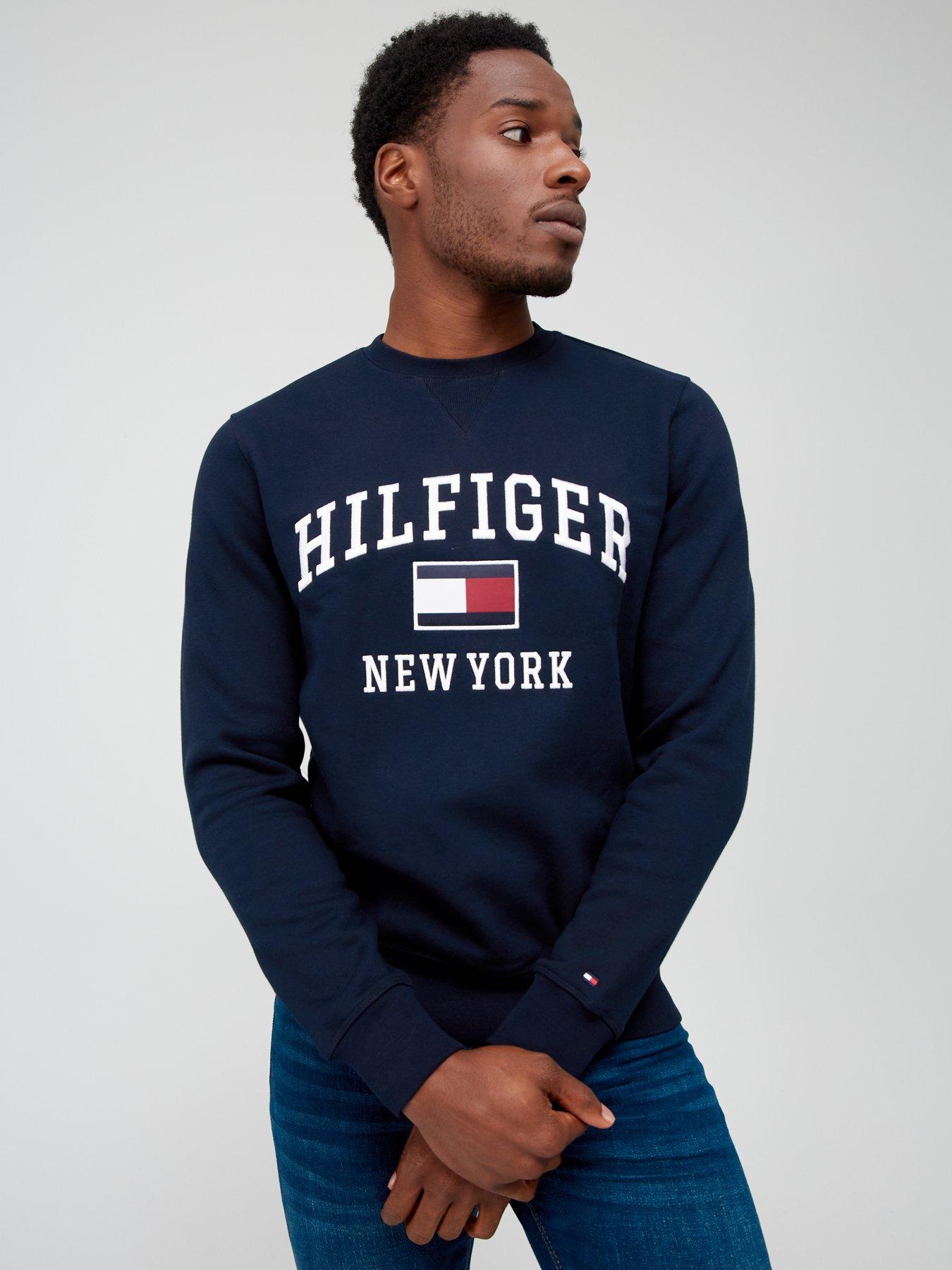 Tommy hilfiger hot sale denim sweatshirt