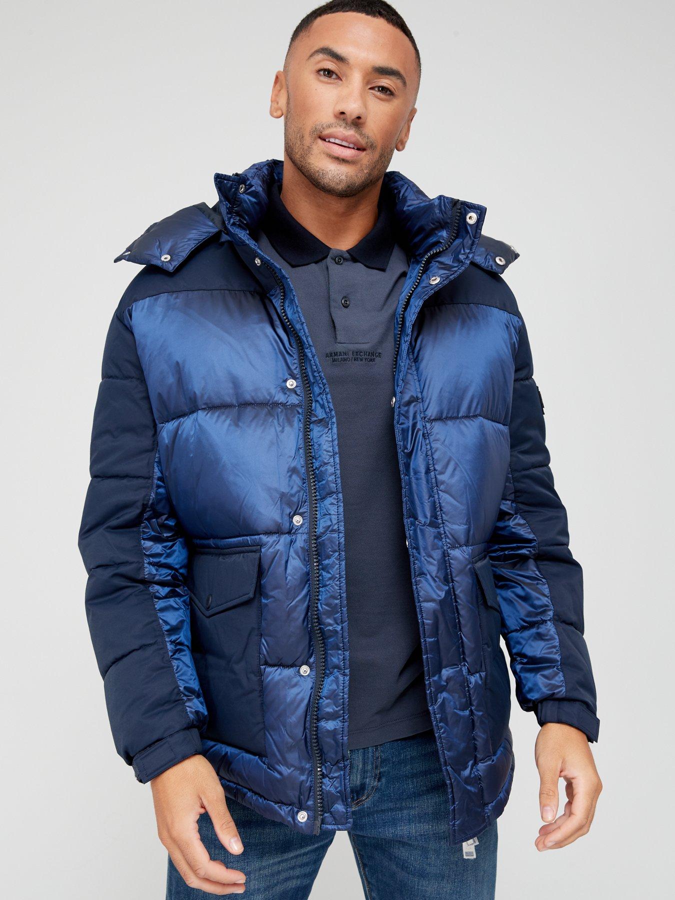 Armani exchange hot sale hooded jacket