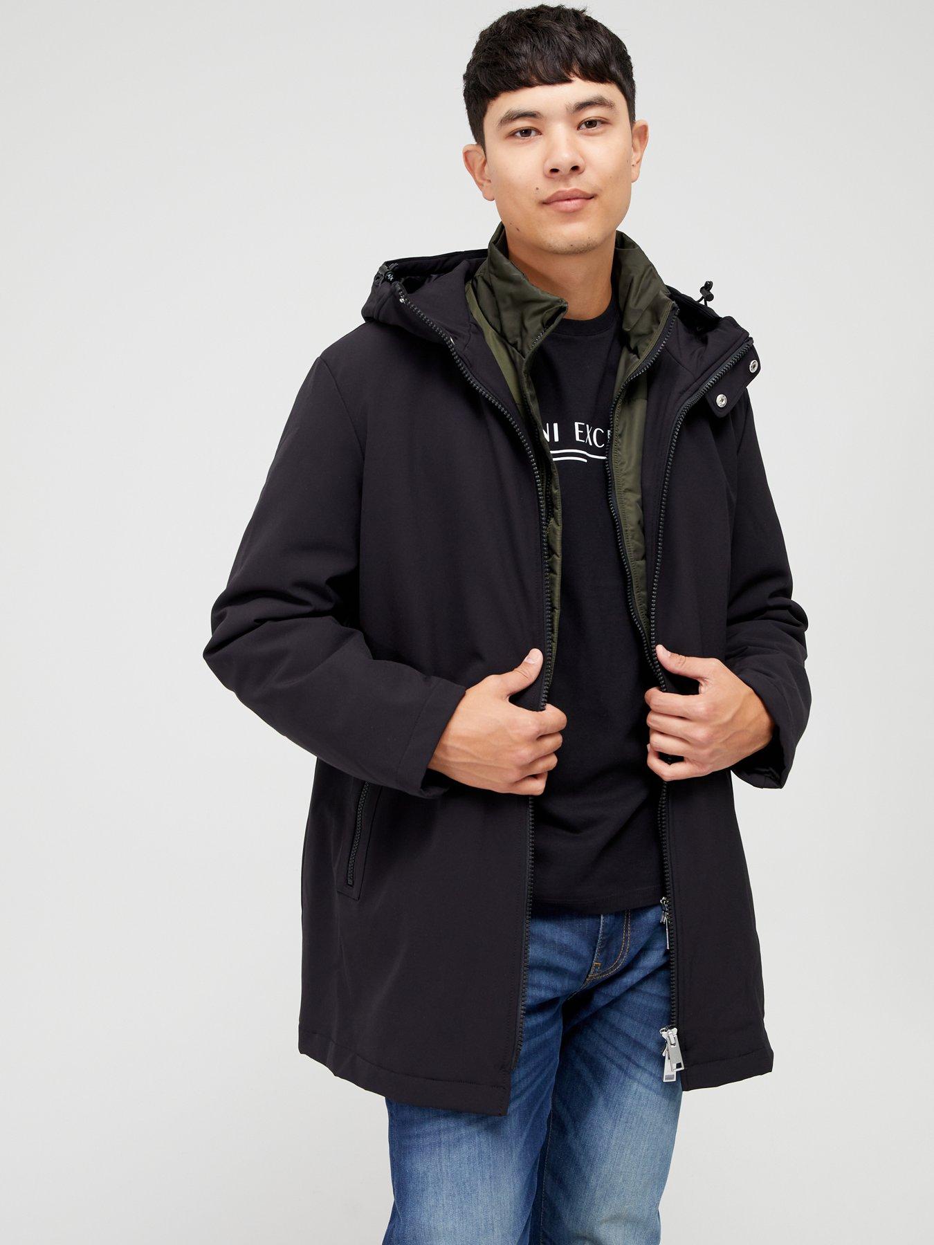 Armani exchange outlet parka