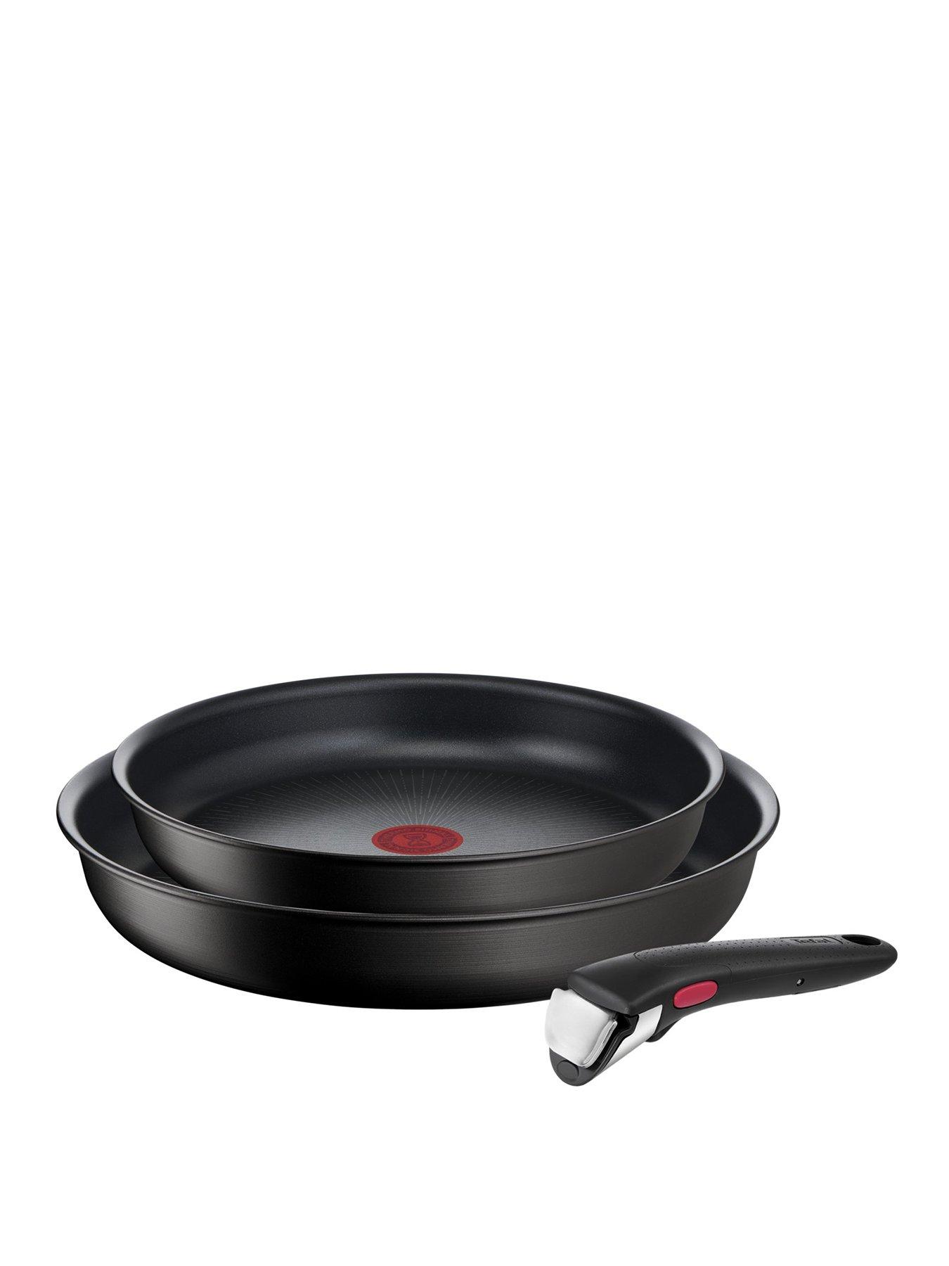 undefined Ingenio Eco Resist 3pc Aluminium Stackable Pan Set Black