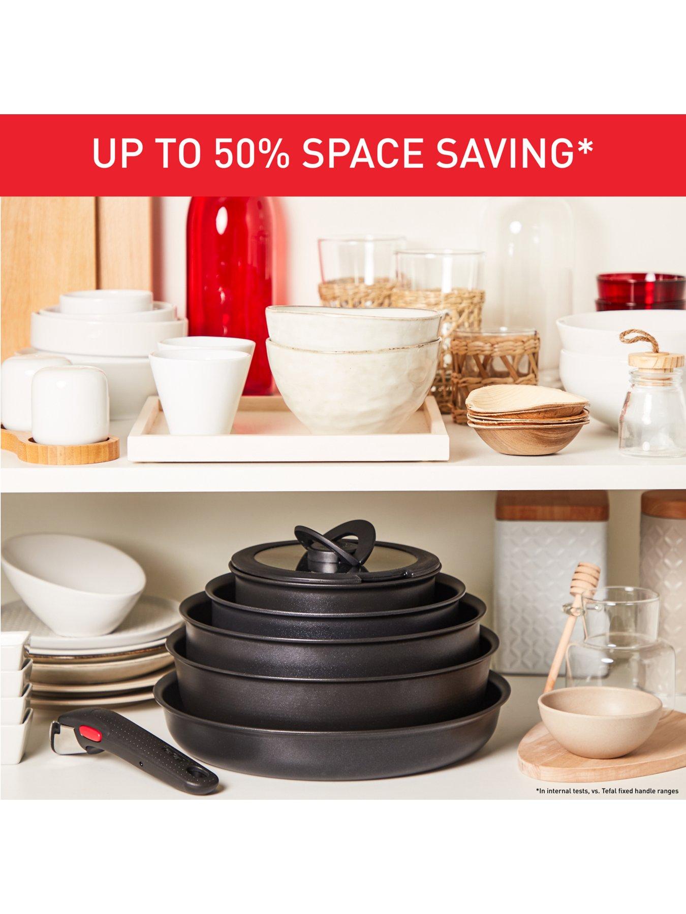  image of tefal-ingenio-eco-resist-4pc-aluminium-stackable-pan-set-black