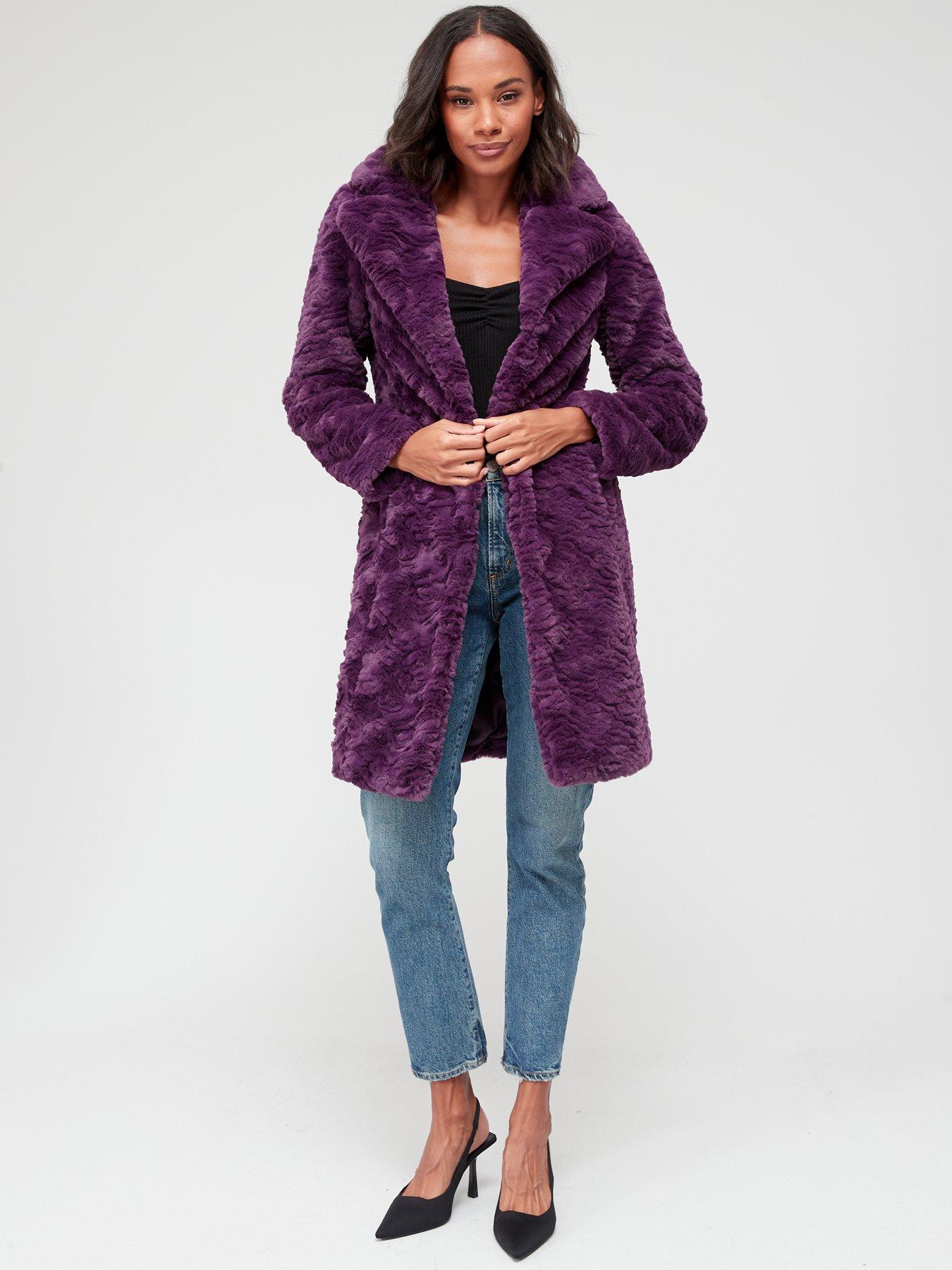 Plum 2025 fur coat