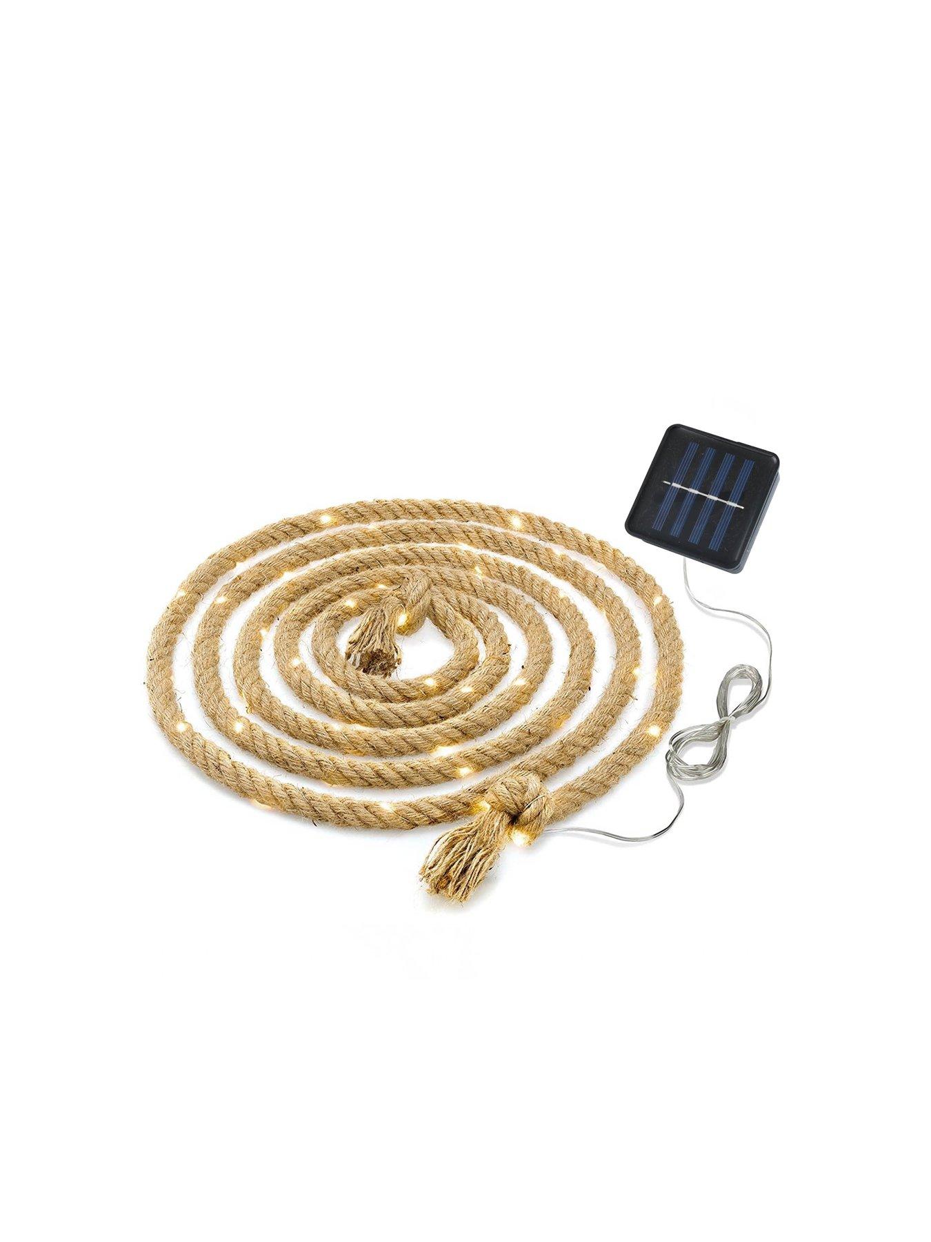  image of streetwize-4m-decorative-rope-with-50-solar-led-lights