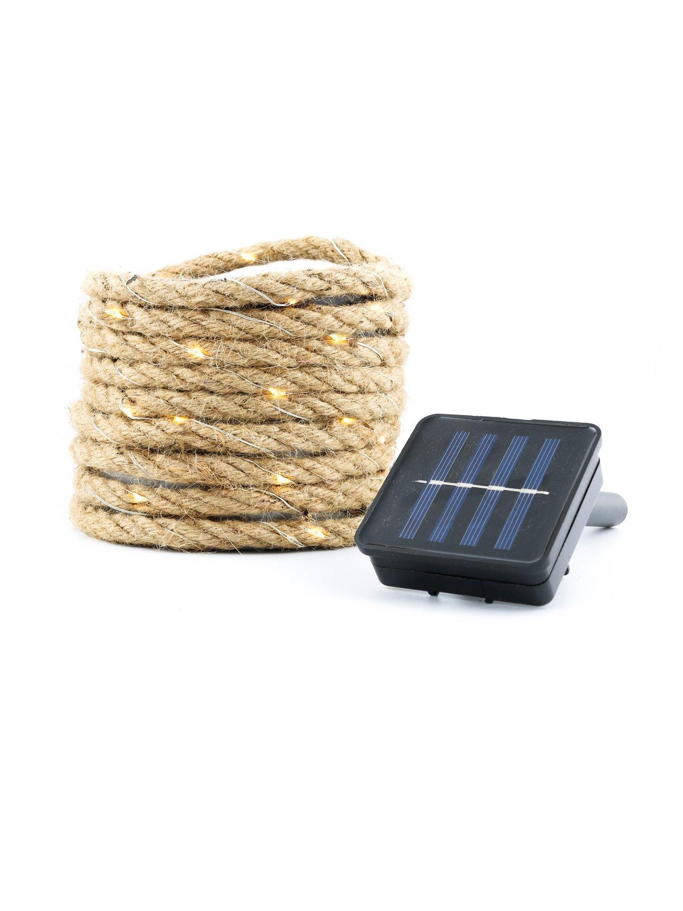  image of streetwize-4m-decorative-rope-with-50-solar-led-lights