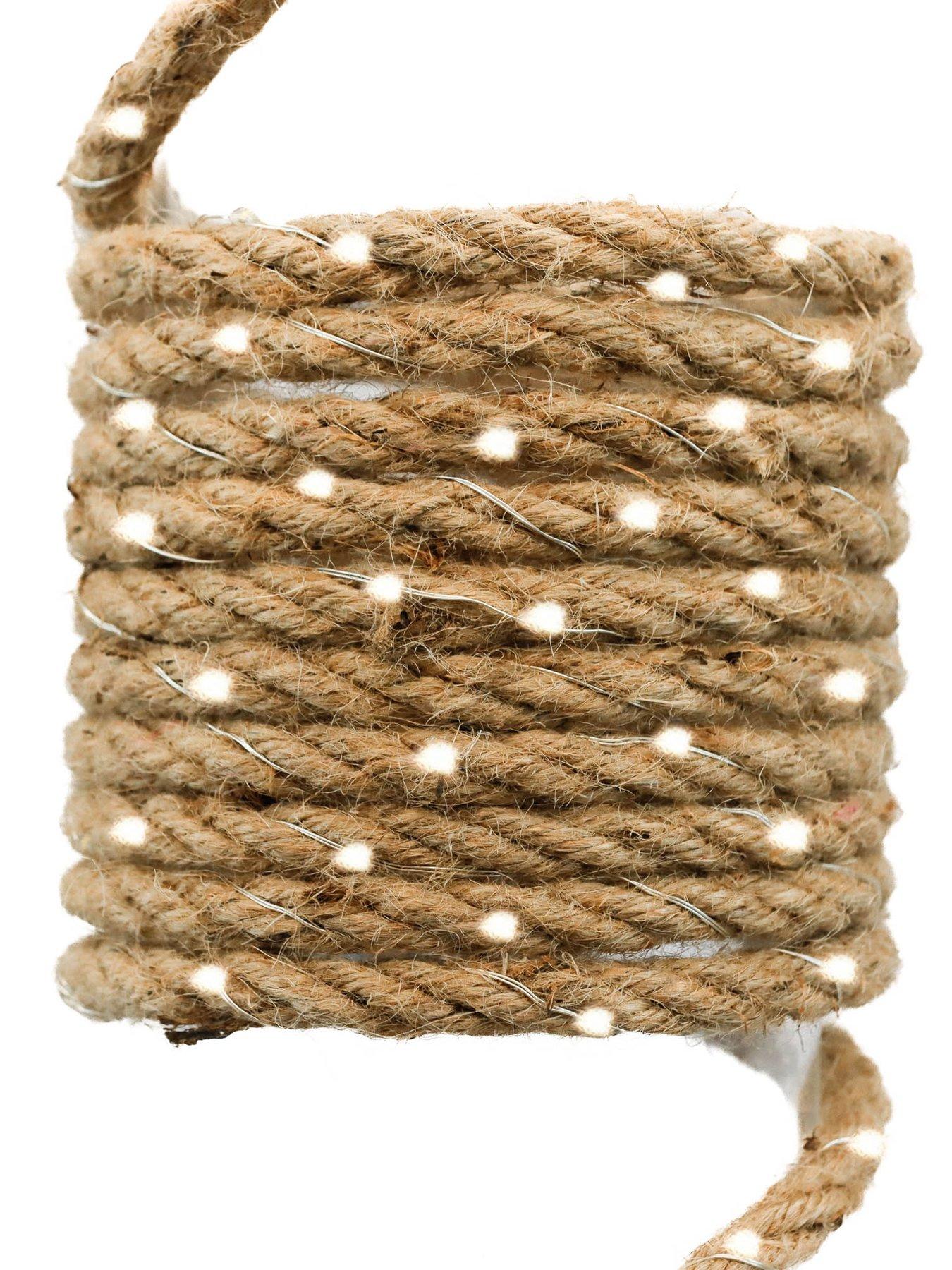  image of streetwize-4m-decorative-rope-with-50-solar-led-lights