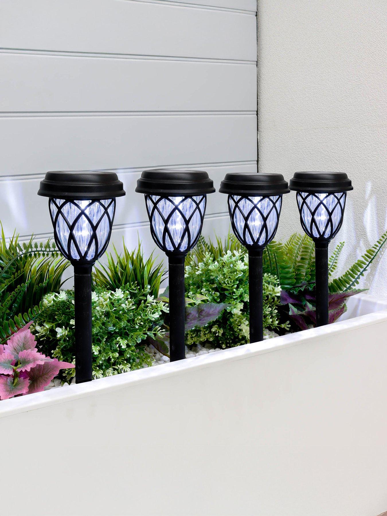 Streetwize Solar Pathway Stake Lights (Pack of 4)