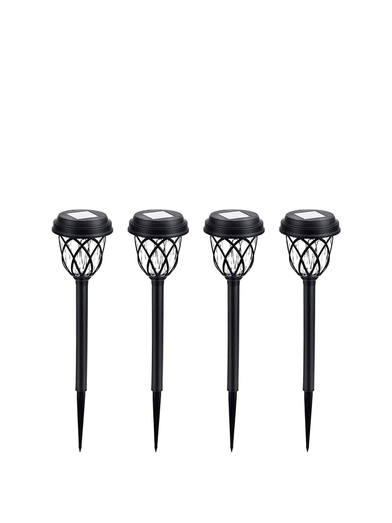  image of streetwize-solar-pathway-stake-lights-pack-of-4