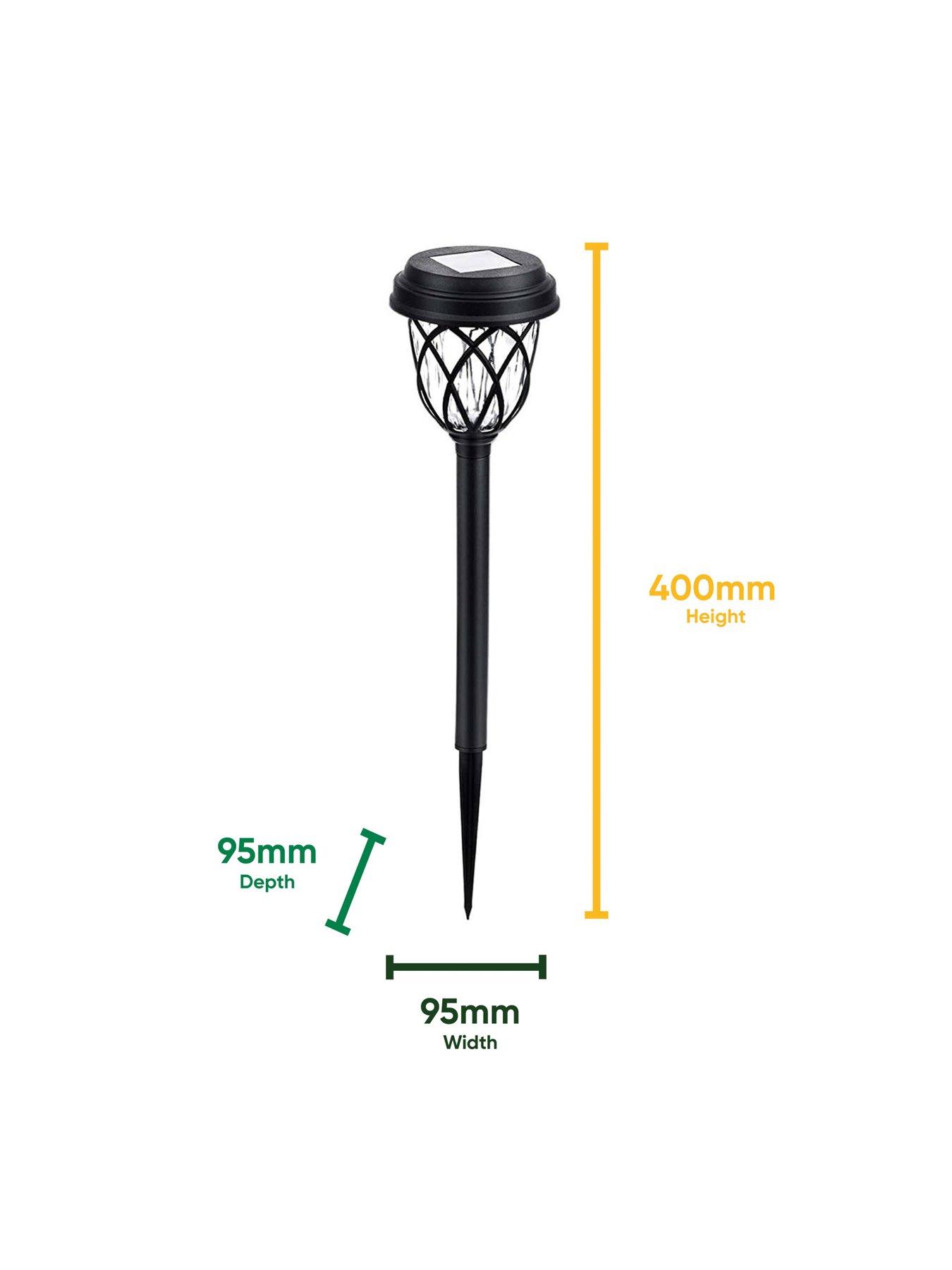  image of streetwize-solar-pathway-stake-lights-pack-of-4