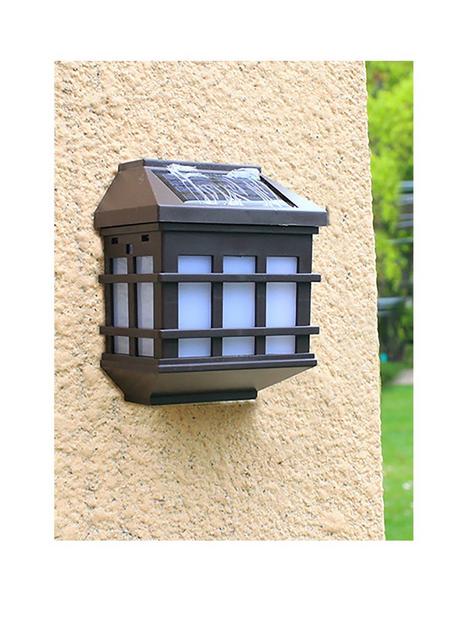streetwize-pack-of-2-solar-fence-lights-warm-white-led