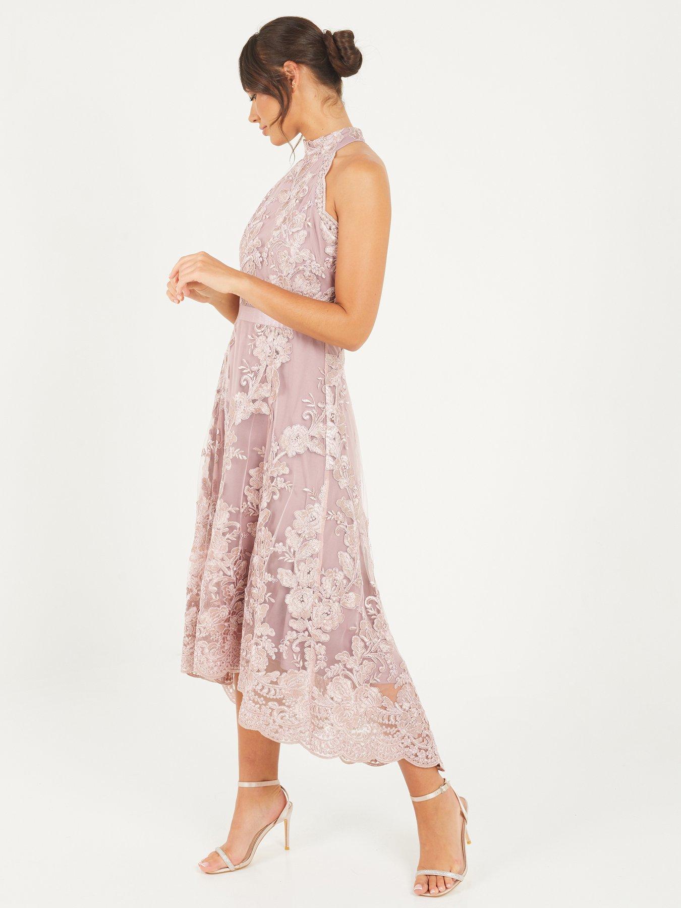 coral lace bridesmaid dresses Mother Of The Bride Dress In Coral A-Line Lace Sleeves V-Neck Long Chiffon Mother Of The Bride Dress