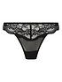 image of ann-summers-sexy-lace-planet-thong-black