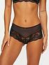  image of ann-summers-sexy-lace-planet-short-black