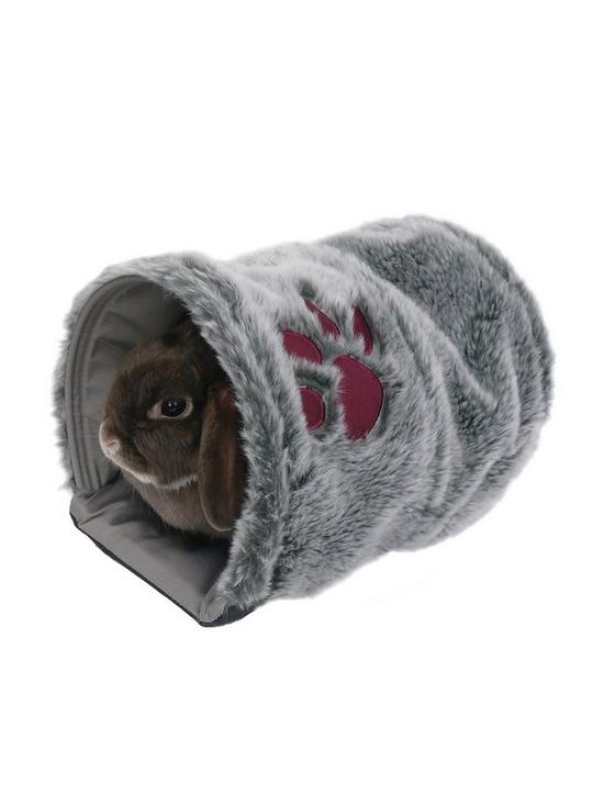 front image of rosewood-reversible-snuggle-tunnel