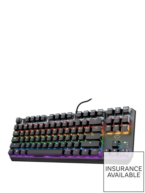 front image of trust-gxt834-callaz-tkl-keyboard-uk