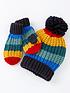  image of v-by-very-younger-boy-rainbow-3-piece-set-navyrainbow-stripe