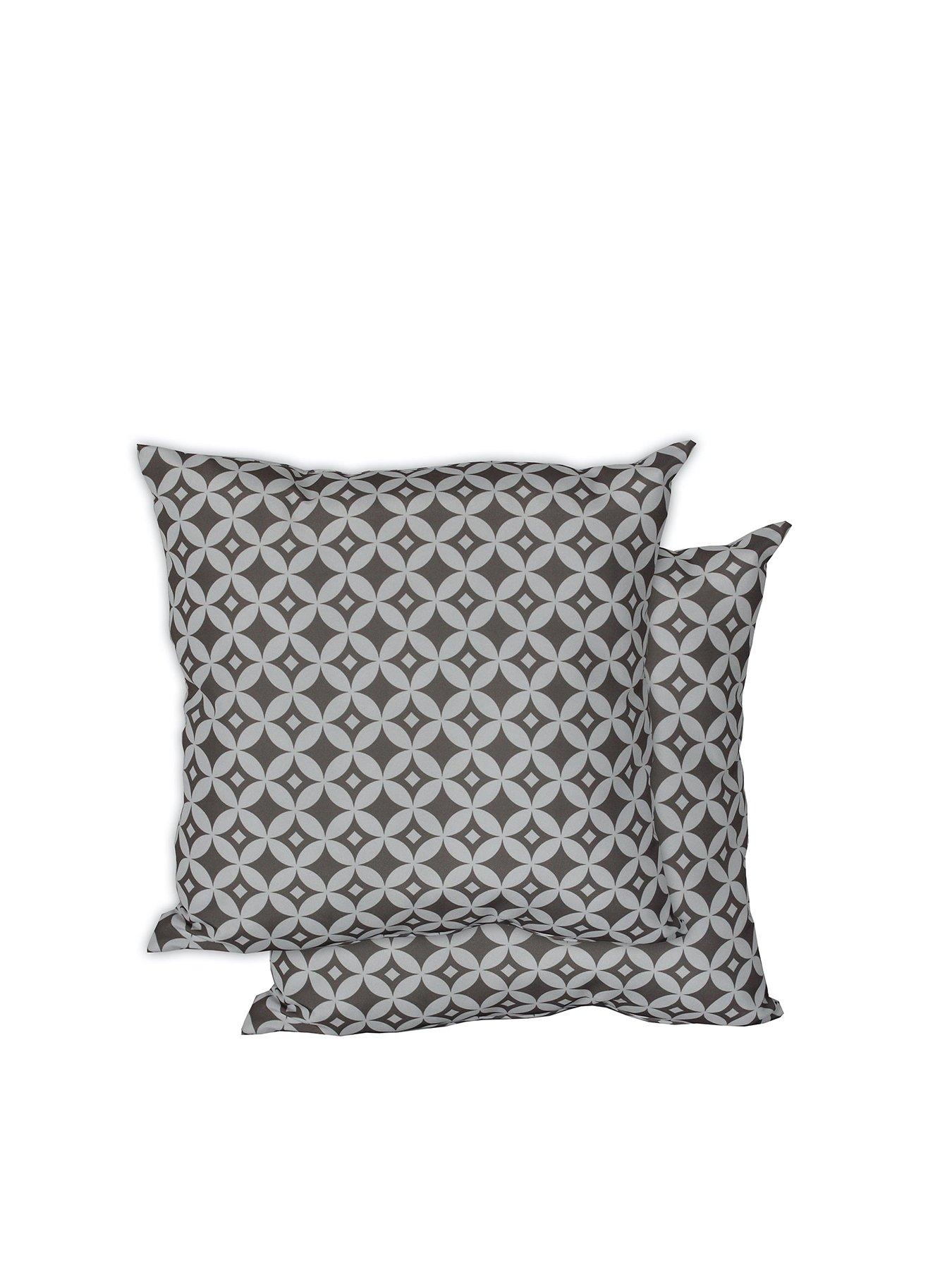 undefined Outdoor Pair Of Diamond Scatter Cushions