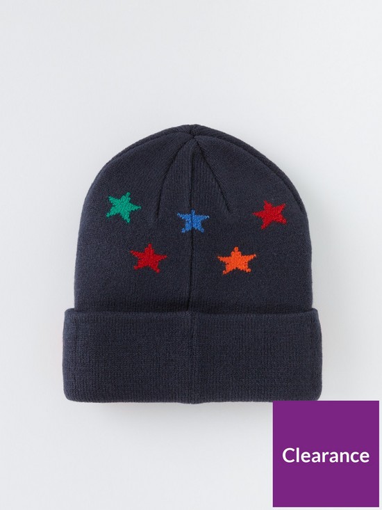 back image of v-by-very-knitted-superhero-hat-navy