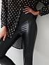  image of v-by-very-faux-leather-croc-legging-black