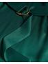  image of ted-baker-josina-belted-midi-dress-with-exaggerated-shoulder-green