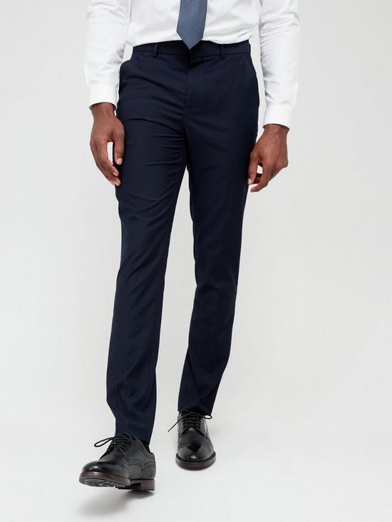 front image of everyday-slim-suit-trouser-navy