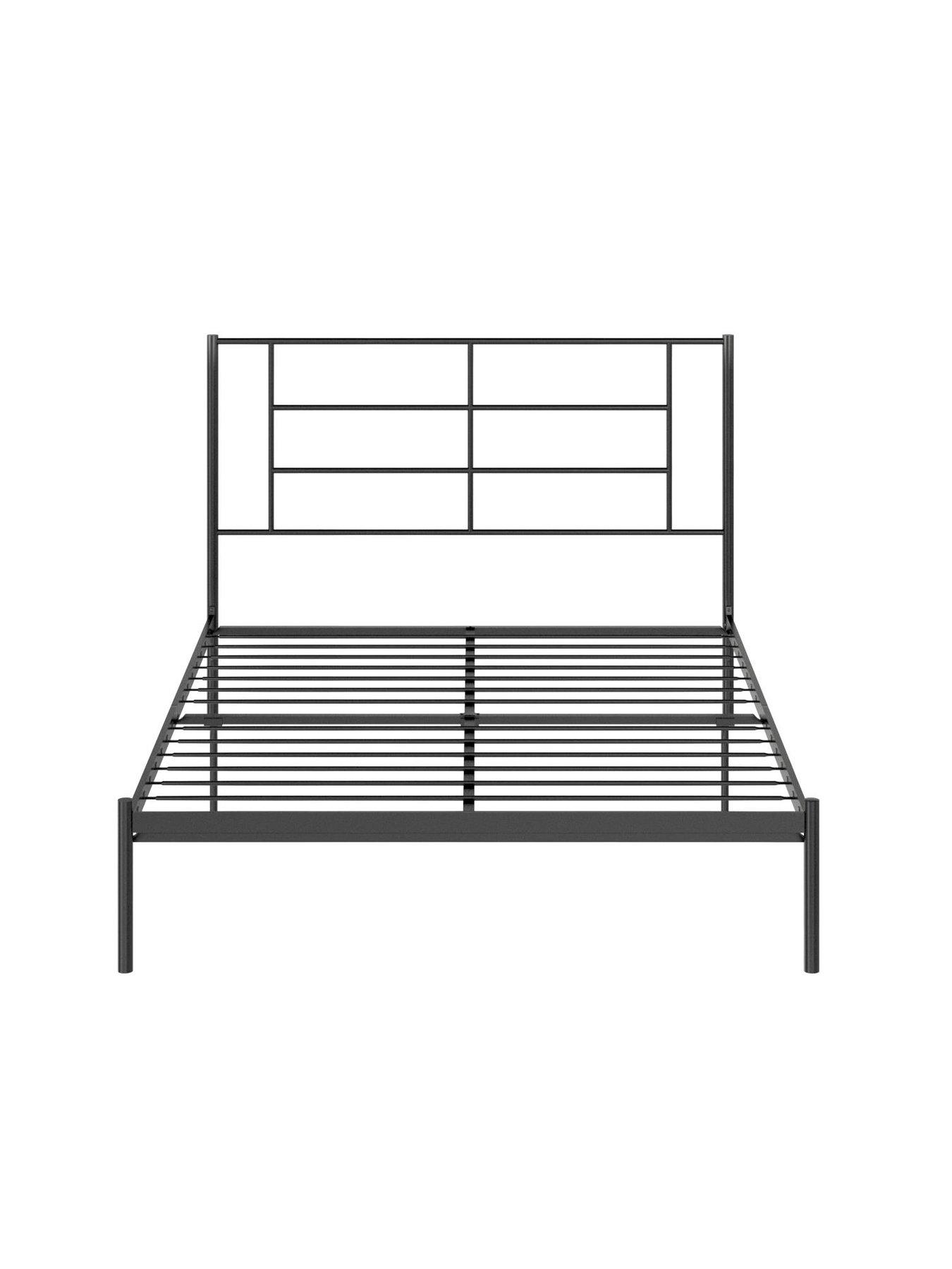  image of dorel-home-jensen-metal-single-bed