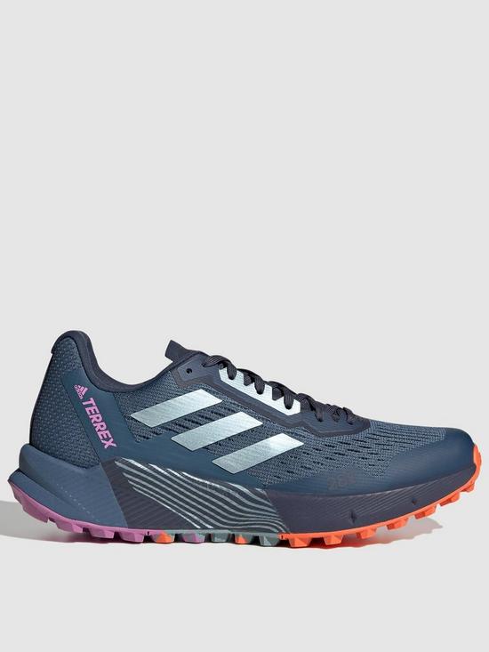 front image of adidas-womensnbspterrex-agravic-flow-2-trail-shoesnbsp--navymulti