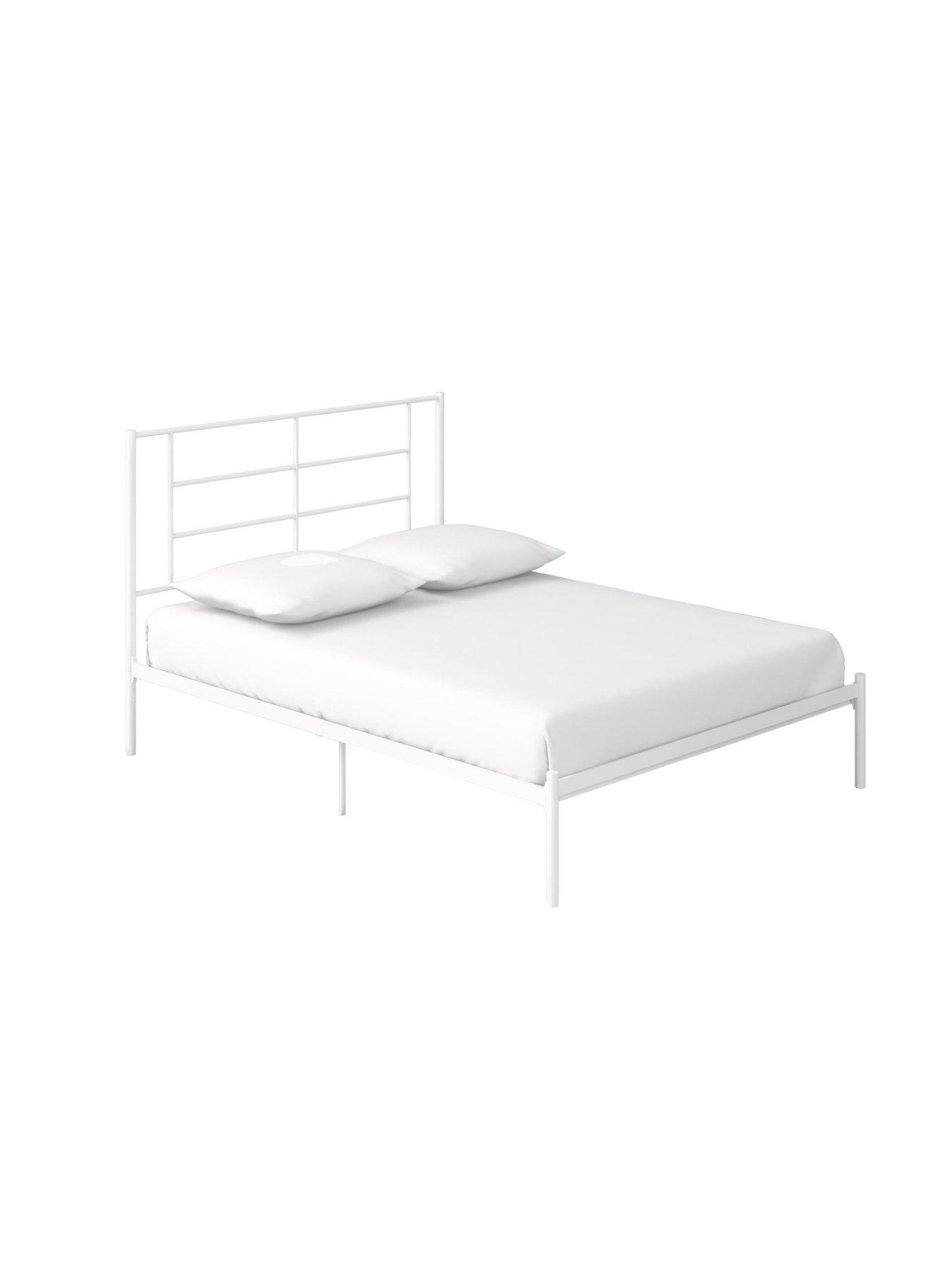  image of dorel-home-jensen-metal-single-bed