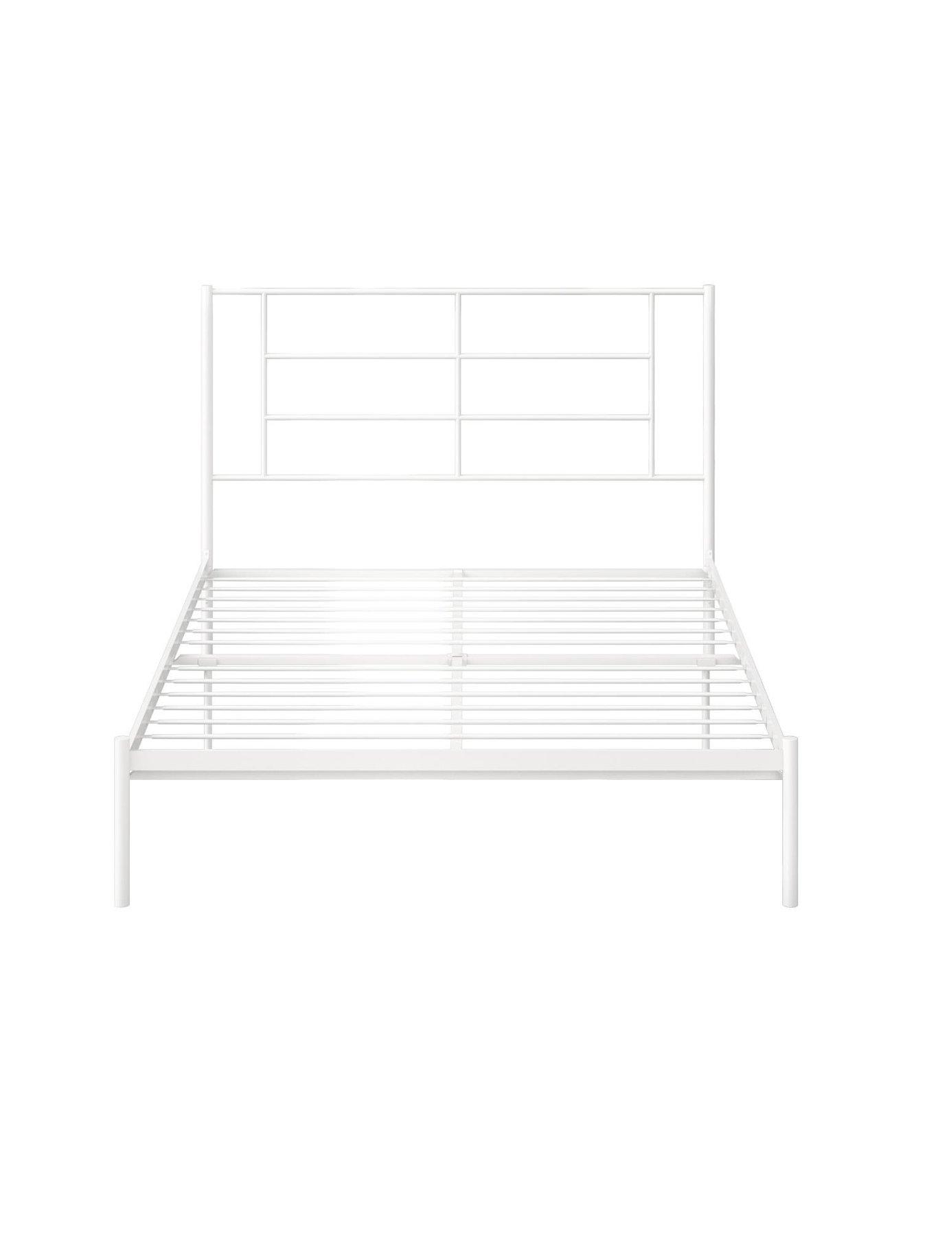  image of dorel-home-jensen-metal-single-bed