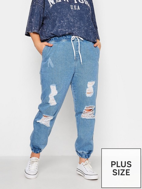 yours-clothing-ripped-jogger-jean-mid-blue