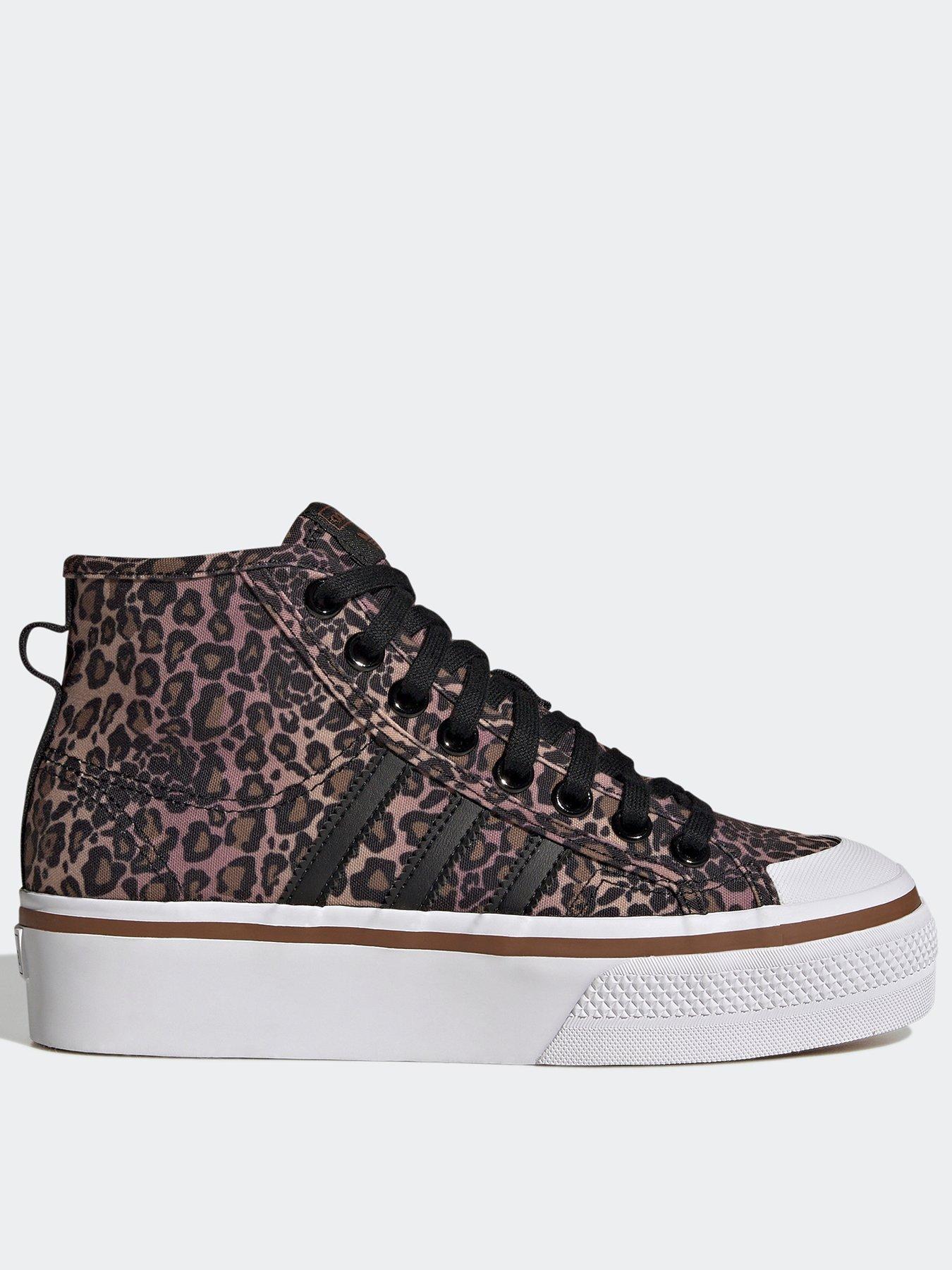 Adidas leopard outlet print