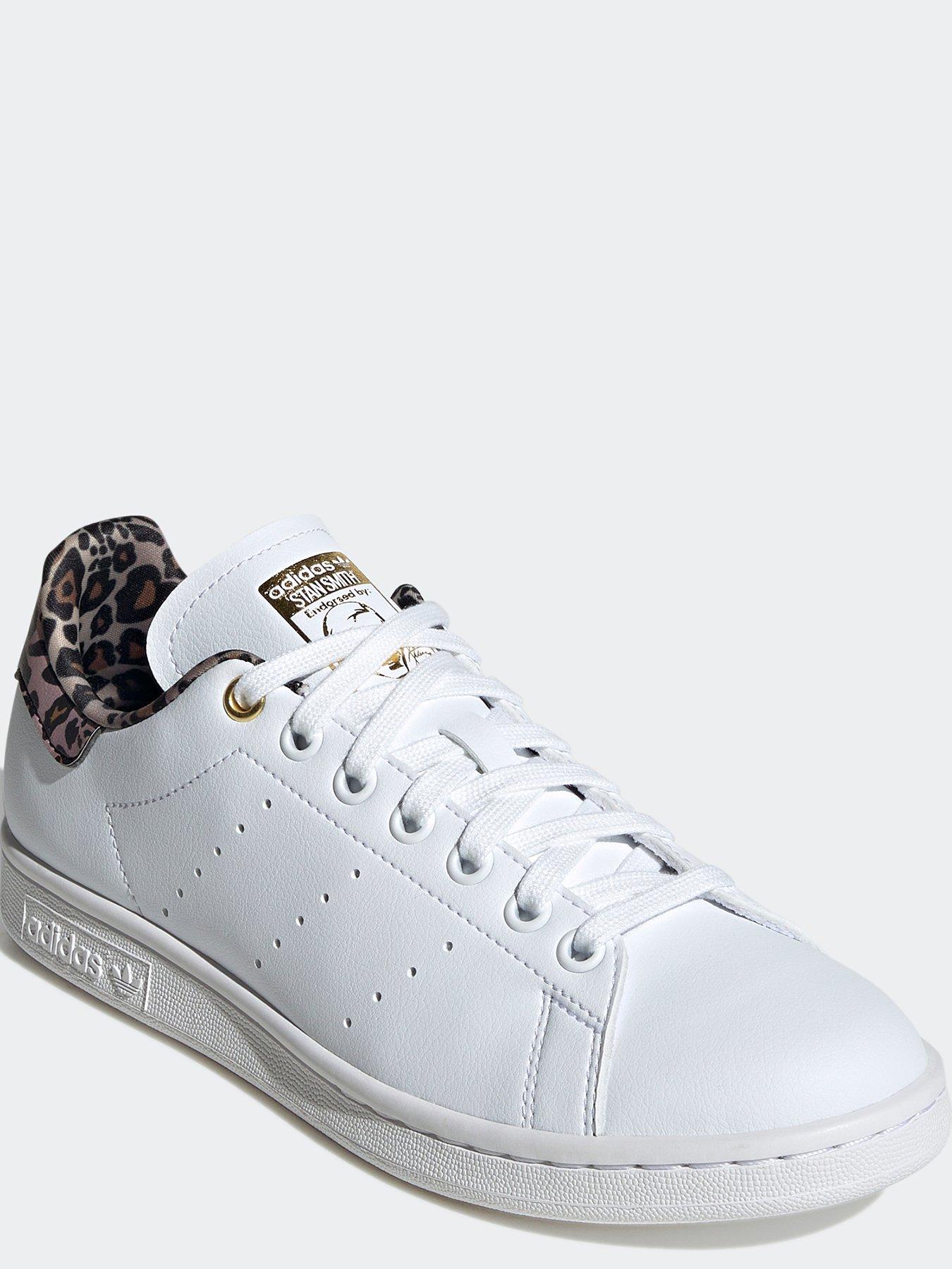 Stan smith clearance leopard back