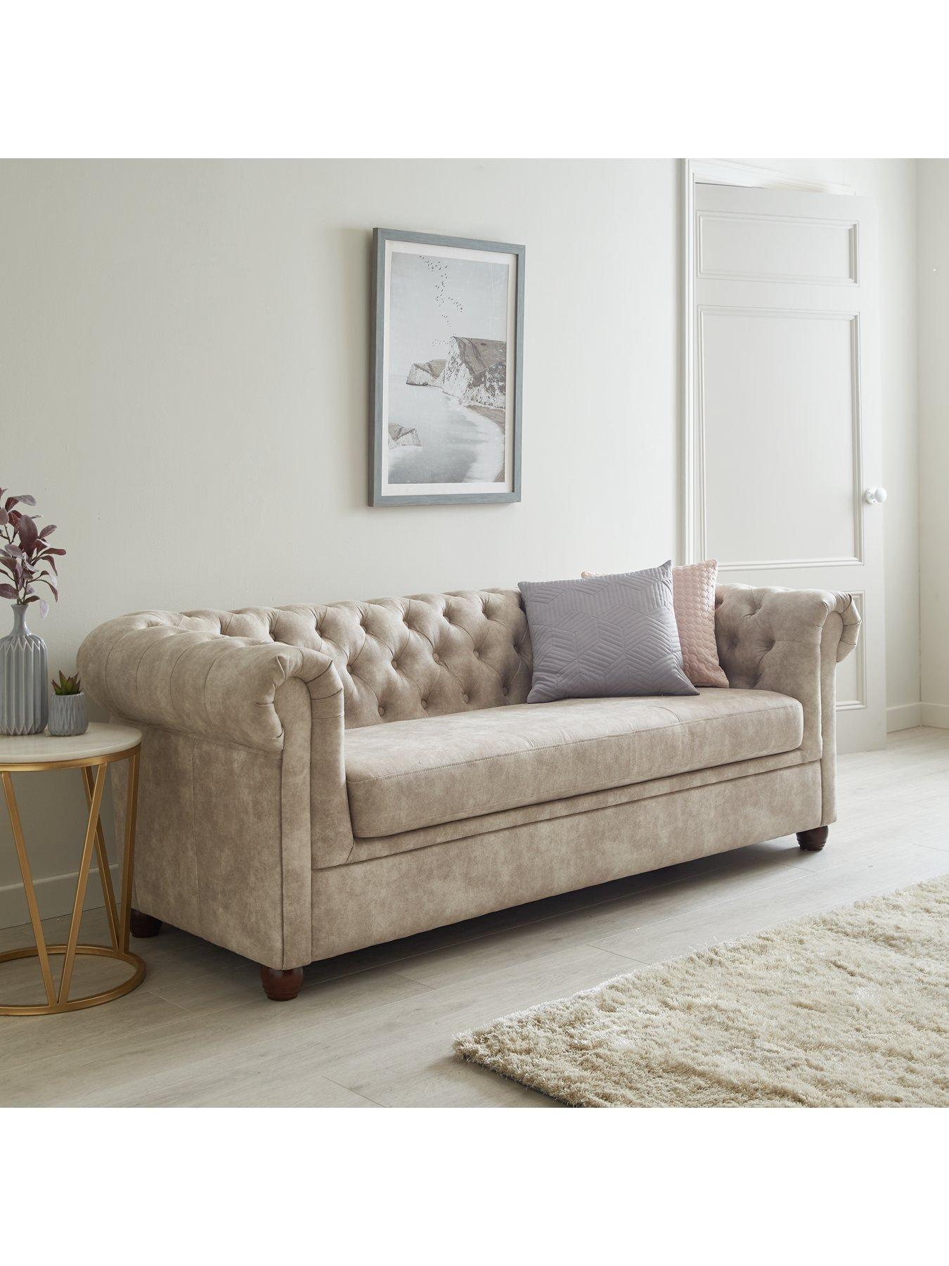 Littlewoods store leather sofas