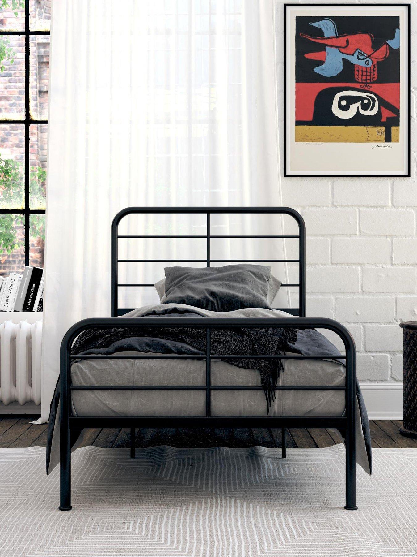  image of dorel-home-millie-metal-single-bed