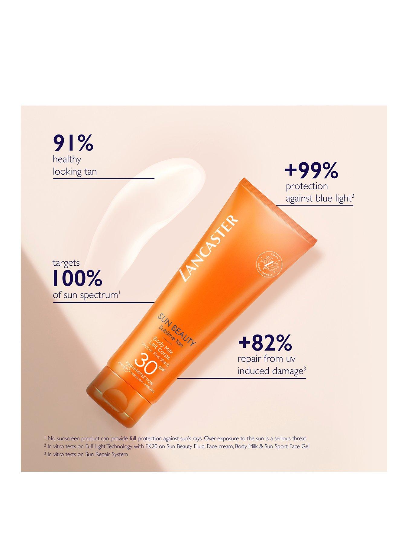  image of lancaster-sun-beauty-body-milk-spf30-250ml
